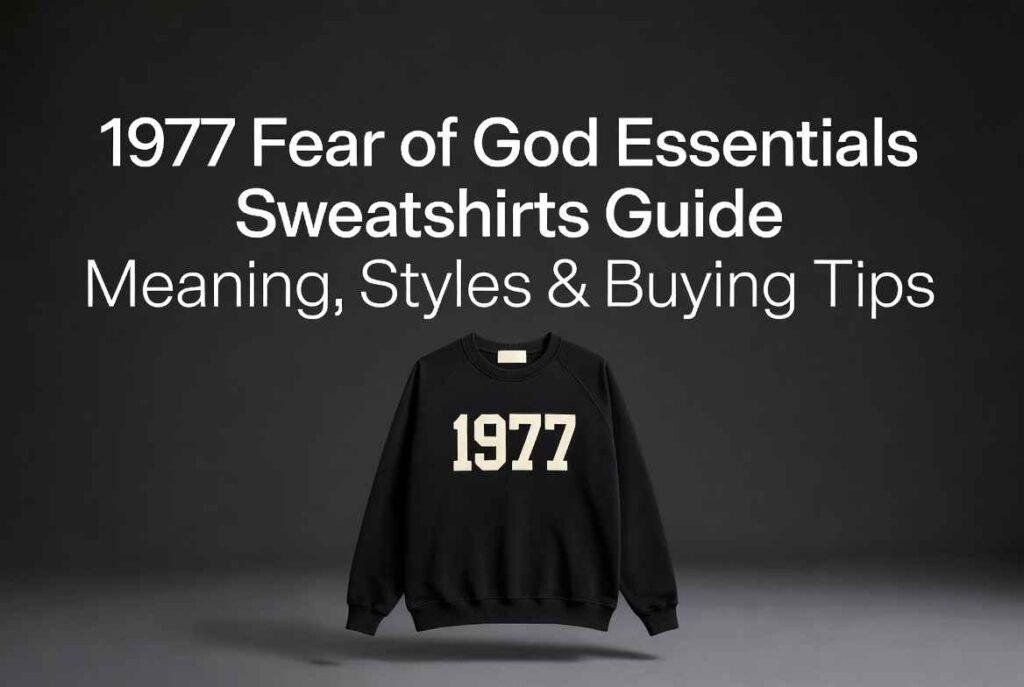 1977 Fear of God Essentials Sweatshirts Guide – Meaning, Styles & Buying Tips
