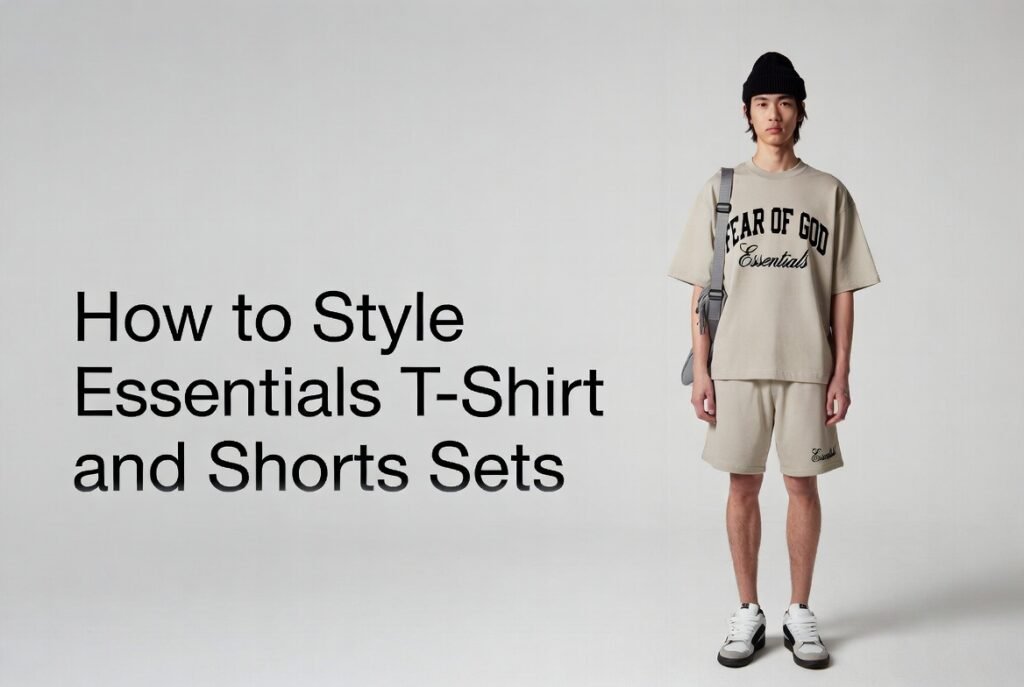 How to Style Essentials T-Shirt and Shorts Sets