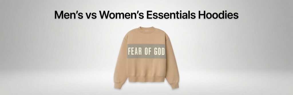 Men’s vs Women’s Essentials Hoodies