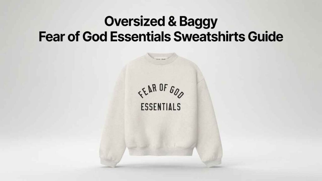Oversized & Baggy Fear of God Essentials Sweatshirts Guide