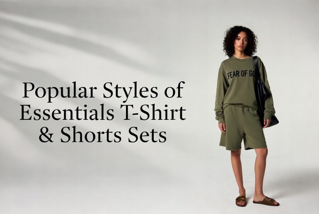 Popular Styles of Essentials T-Shirt & Shorts Sets