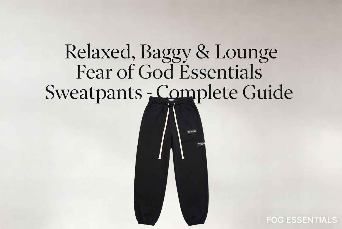 Relaxed, Baggy & Lounge Fear of God Essentials Sweatpants – Complete Guide