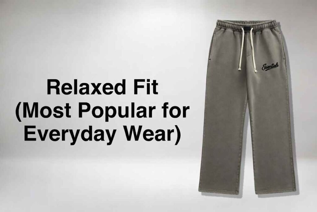 Relaxed Fit (Most Popular for Everyday Wear)
