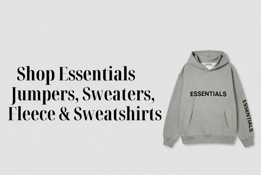 Shop Essentials Jumpers, Sweaters, Fleece & Sweatshirts