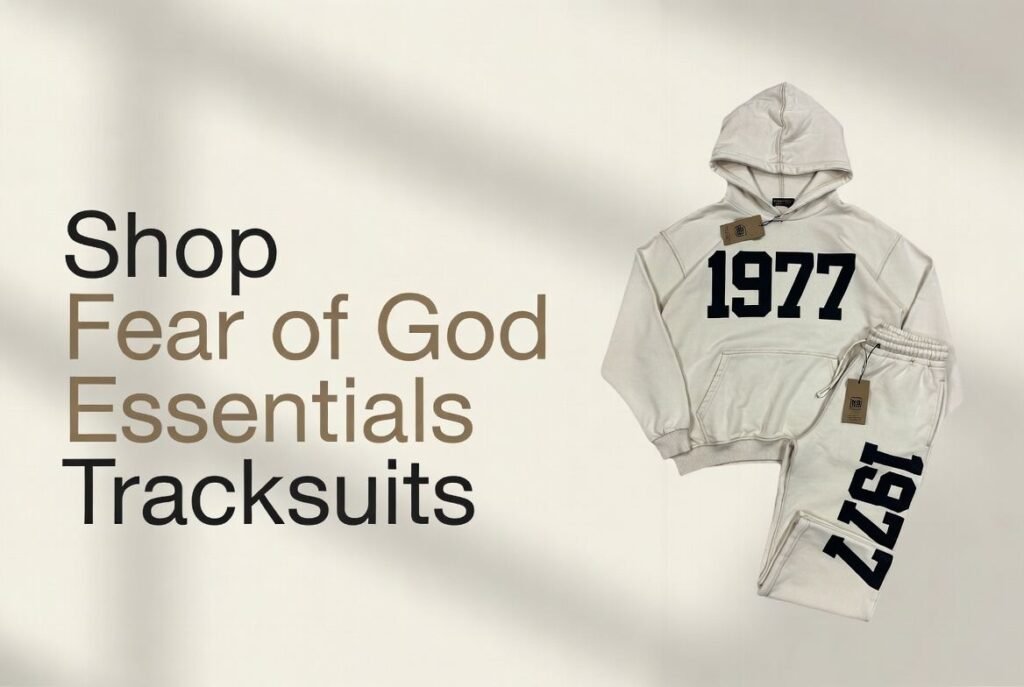 Shop Fear of God Essentials Tracksuits