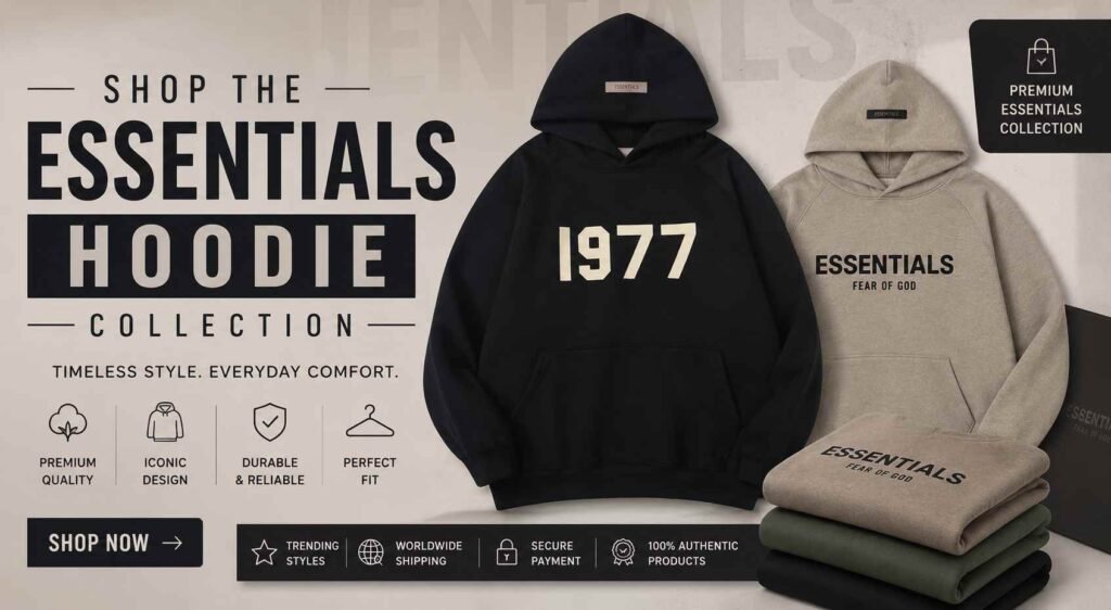 Shop the Essentials Hoodie Collection