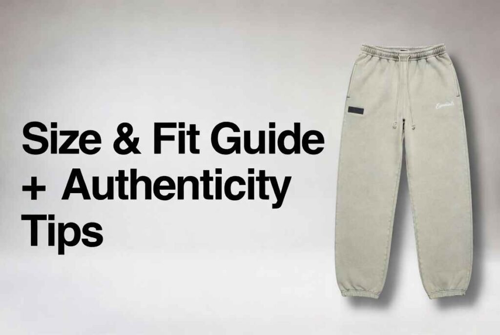 Size & Fit Guide + Authenticity Tips