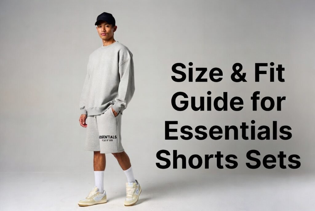 Size & Fit Guide for Essentials Shorts Sets