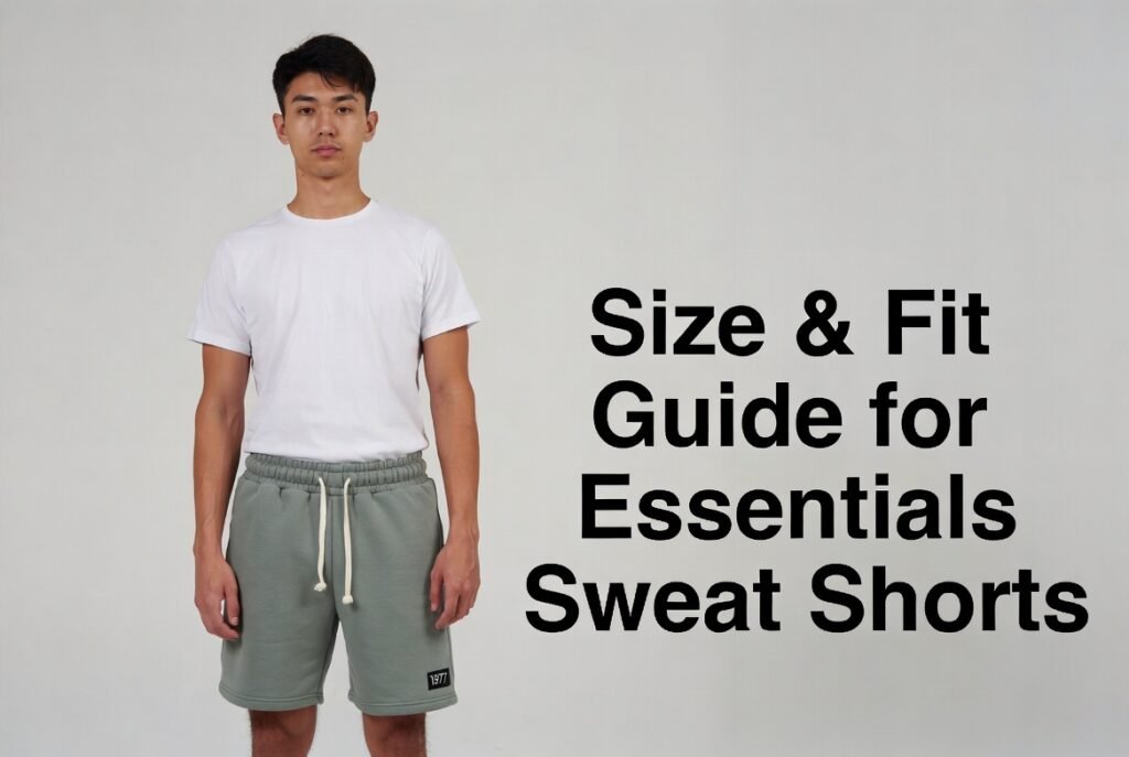 Size & Fit Guide for Essentials Sweat Shorts