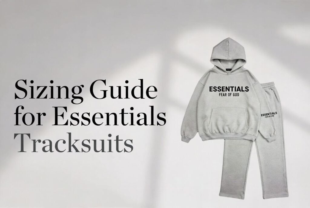 Sizing Guide for Essentials Tracksuits