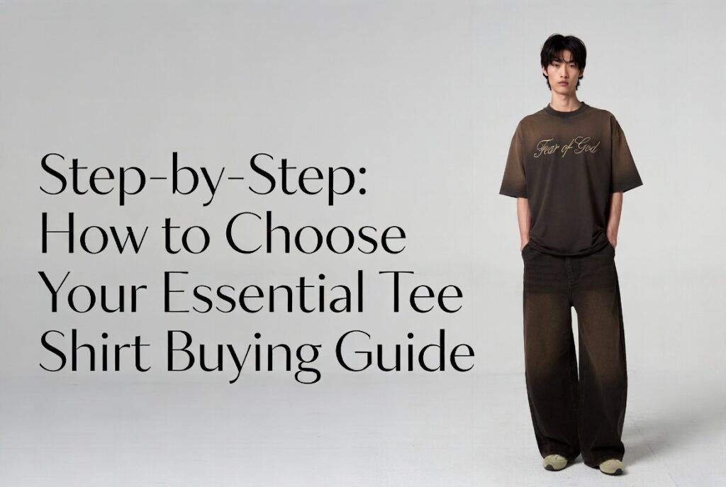 Step-by-Step How to Choose Your Essential Tee Shirt Buying Guide