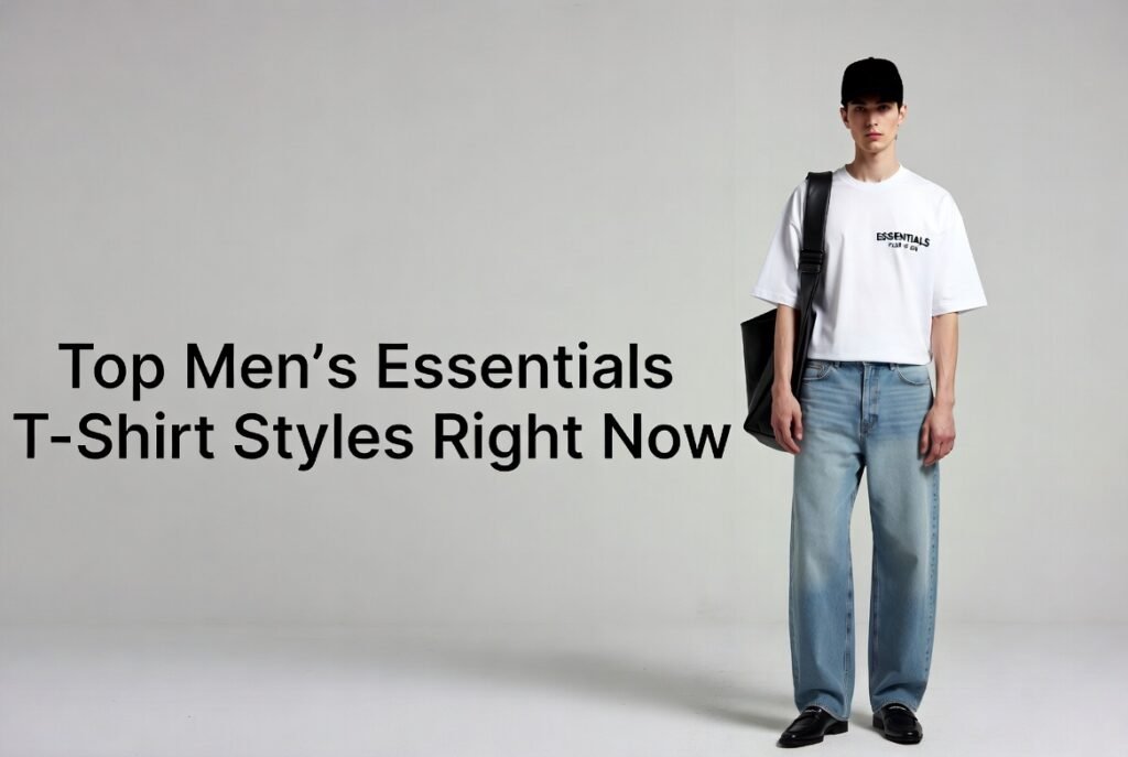 Top Men’s Essentials T-Shirt Styles Right Now