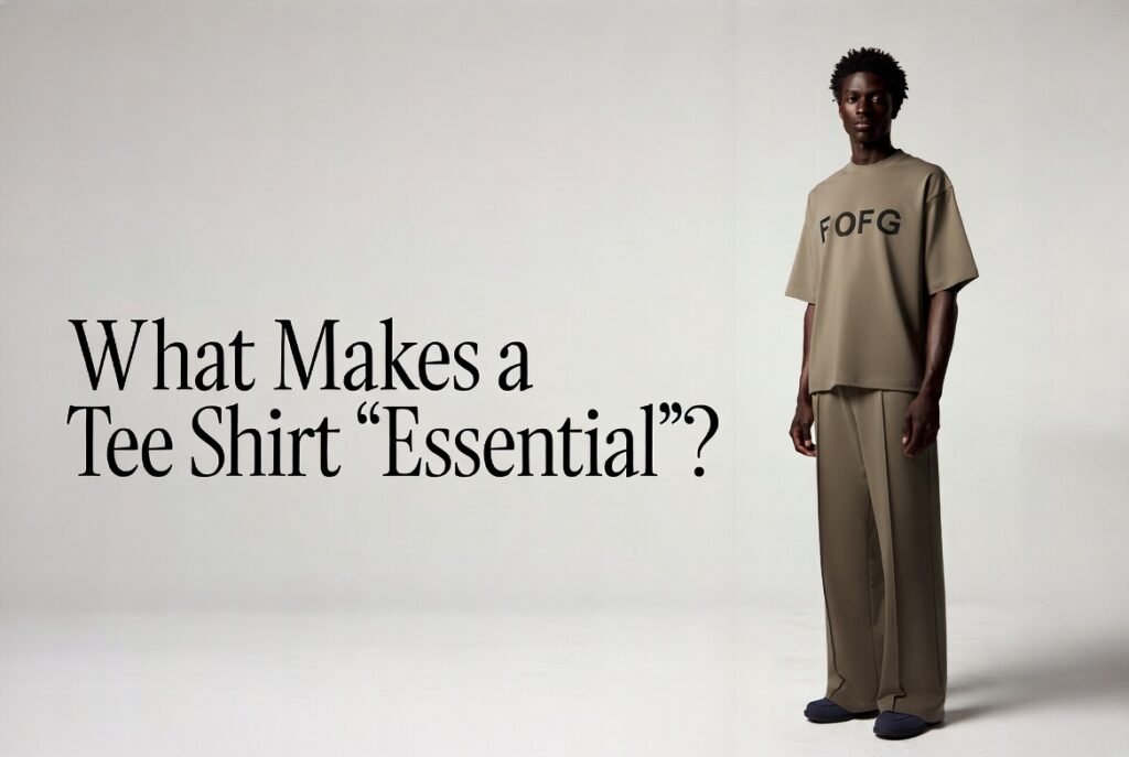 What Makes a Tee Shirt “Essential”