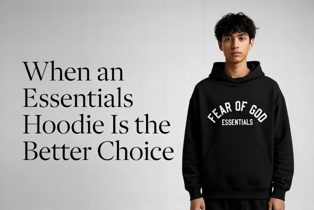 When an Essentials Hoodie Is the Better Choice