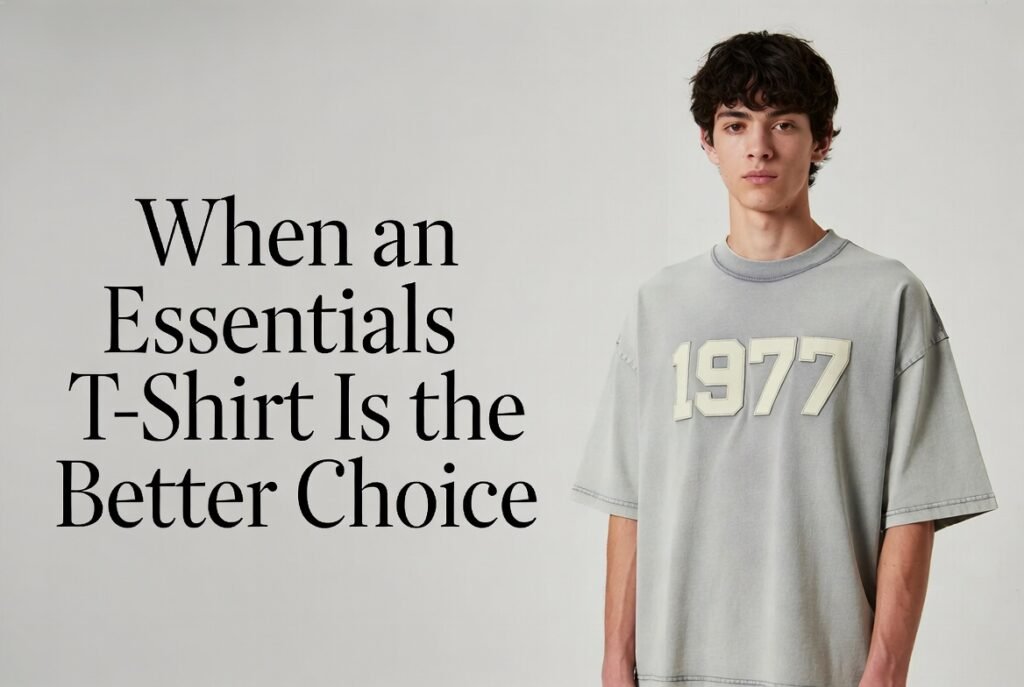 When an Essentials T-Shirt Is the Better Choice