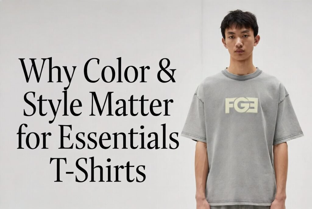Why Color & Style Matter for Essentials T-Shirts