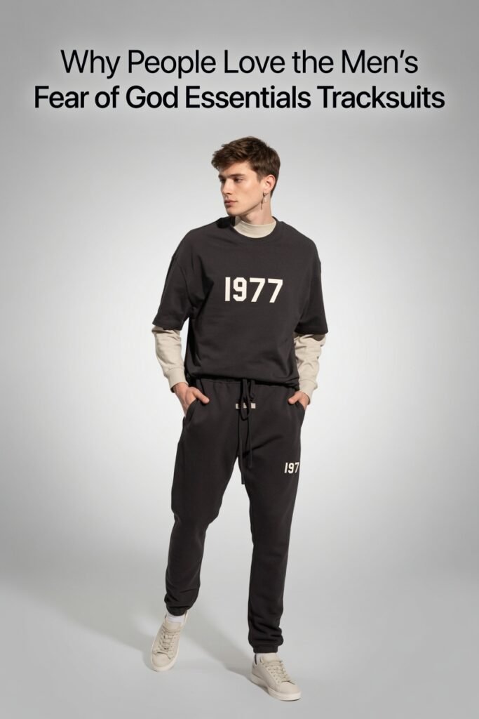 Why People Love the Men’s Fear of God Essentials Tracksuits