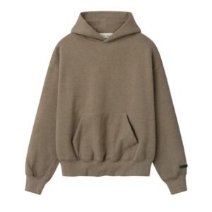 Beige Essentials Hoodie