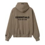 Beige Essentials Hoodie