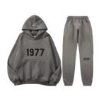 Beige Fear of God Essentials Tracksuit