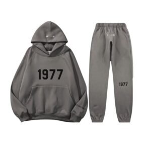 Beige Fear of God Essentials Tracksuit