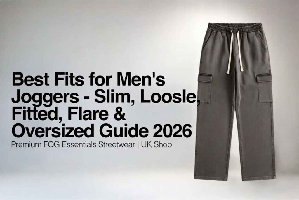 Best Fits for Men’s Joggers – Slim, Loose, Fitted, Flare & Oversized Guide 2026