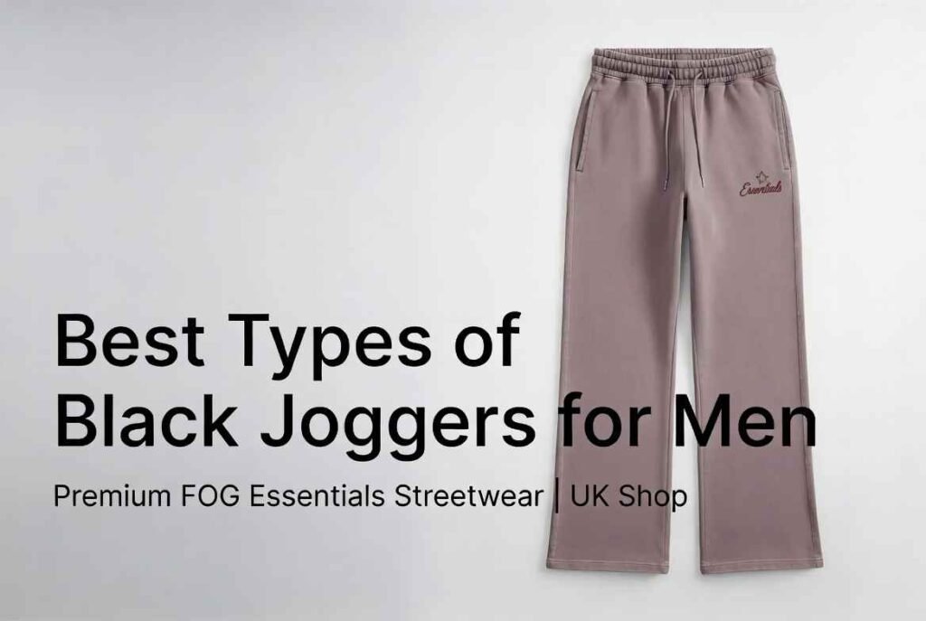 Best Types of Black Joggers for Men