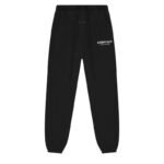 Black Athletic Fit Essentials Joggers