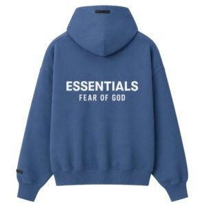 Blue Essentials Hoodie