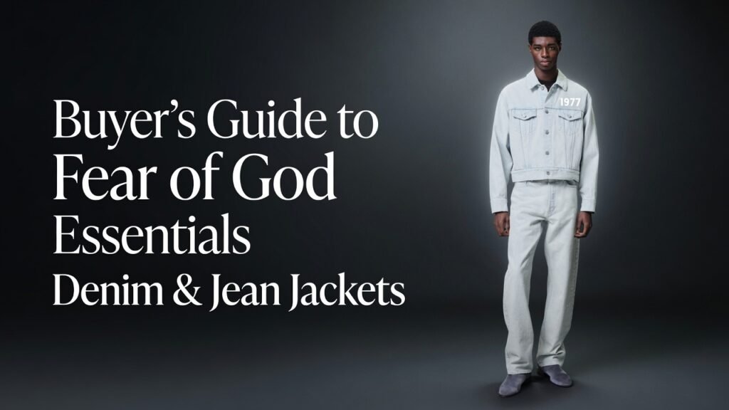Fear of God Essentials Denim Jackets & Jean Jackets 4 Buyer’s Guide to Fear of God Essentials Denim & Jean Jackets