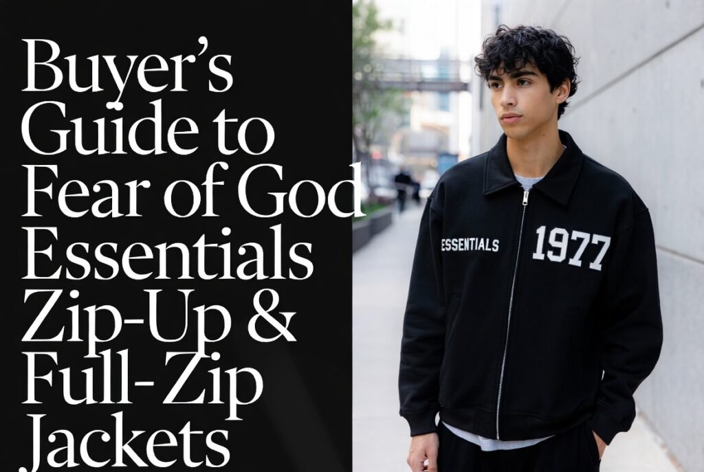 Buyer’s Guide to Fear of God Essentials Zip-Up & Full-Zip Jackets