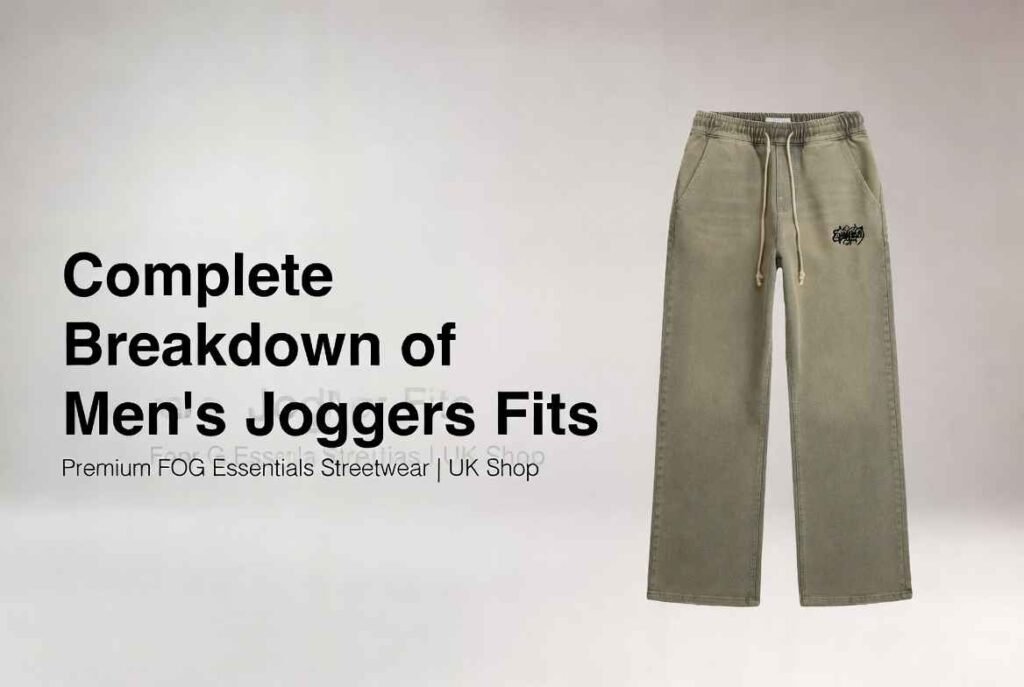 Complete Breakdown of Men’s Joggers Fits