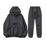 Dark Grey Fear of God Essentials Tracksuit