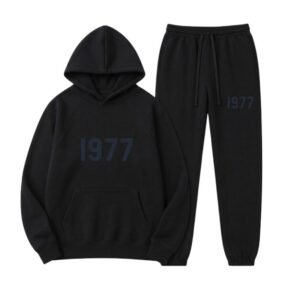 Essentials Full Tracksuit Set (Black)