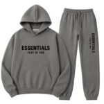 Essentials Full Tracksuit Set (Grey) (2)