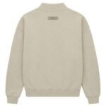 Fear of God Essentials Mock Neck Sweatshirt back profile dropped shoulders