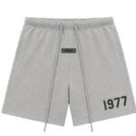 Fear of God Essentials 1977 Grey Fleece Shorts