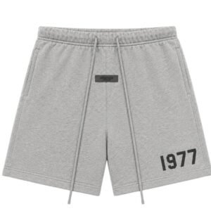 Fear of God Essentials 1977 Grey Fleece Shorts