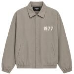 Fear of God Essentials 1977 Jacket – Dark Oatmeal