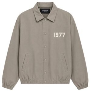 Fear of God Essentials 1977 Jacket – Dark Oatmeal