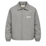 Fear of God Essentials 1977 Nylon Coaches Jacket – Grey (2)