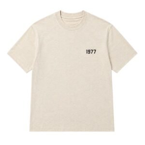 Fear of God Essentials 1977 T-Shirt – Oatmeal