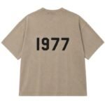 Fear of God Essentials 1977 Vintage Wash T-Shirt back view plain clean design soft cotton