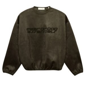Fear of God Essentials Brown Crewneck Sweatshirt