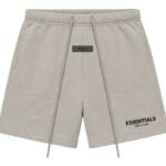 Fear of God Essentials Dark Oatmeal Fleece Shorts