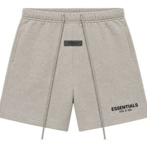 Fear of God Essentials Dark Oatmeal Fleece Shorts