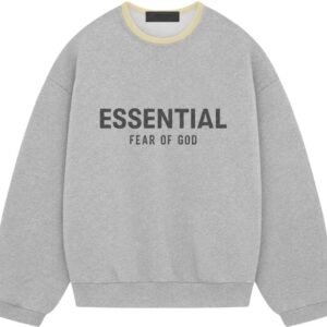 Fear of God Essentials Light Grey Crewneck