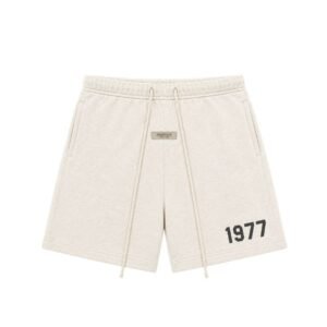 Fear of God Essentials Light Oatmeal 1977 Shorts