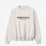 Fear of God Essentials Rubber Logo Crewneck