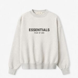 Fear of God Essentials Rubber Logo Crewneck